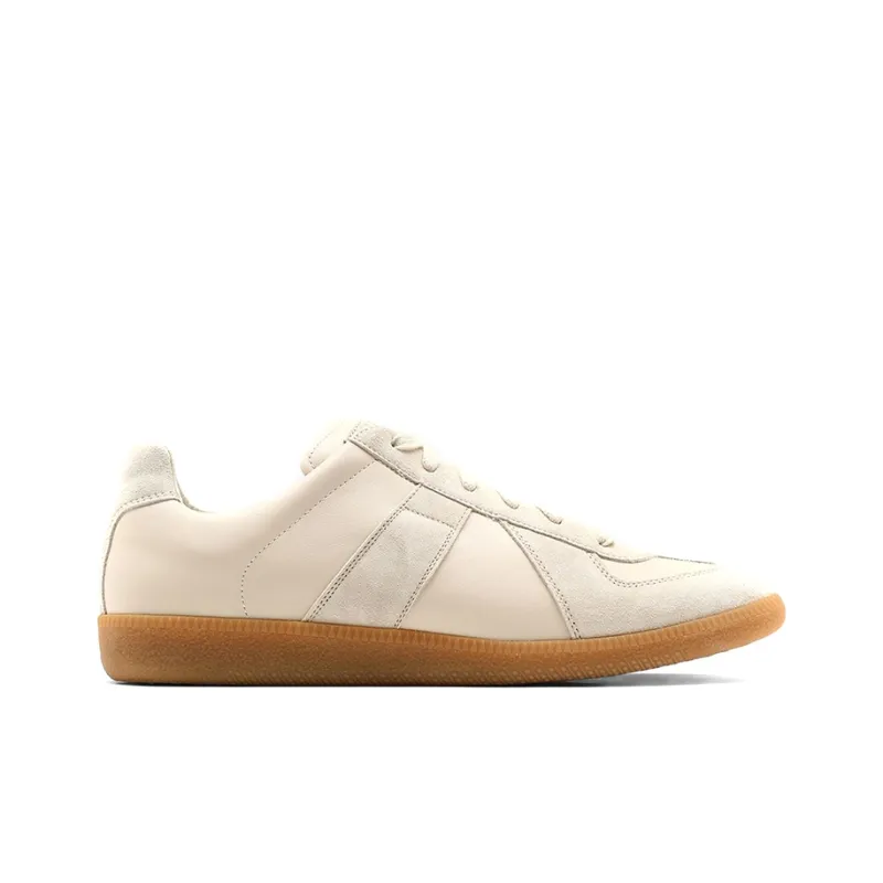 Maison Margiela Replica Low Top Stylish Skateboarding Shoes Men's Beige-1