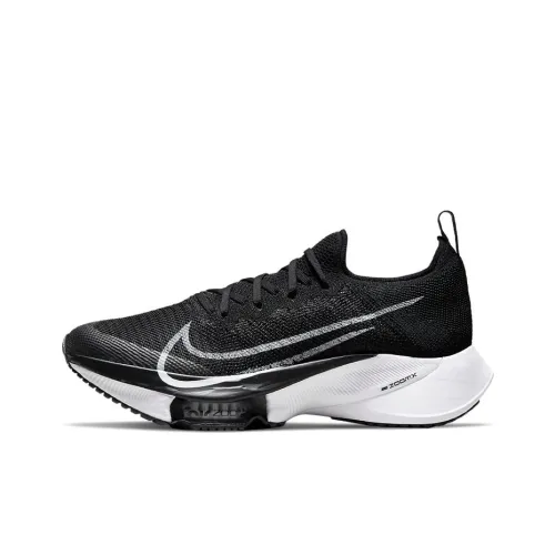 Nike Air Zoom Tempo Next% Flyknit Black White Women's