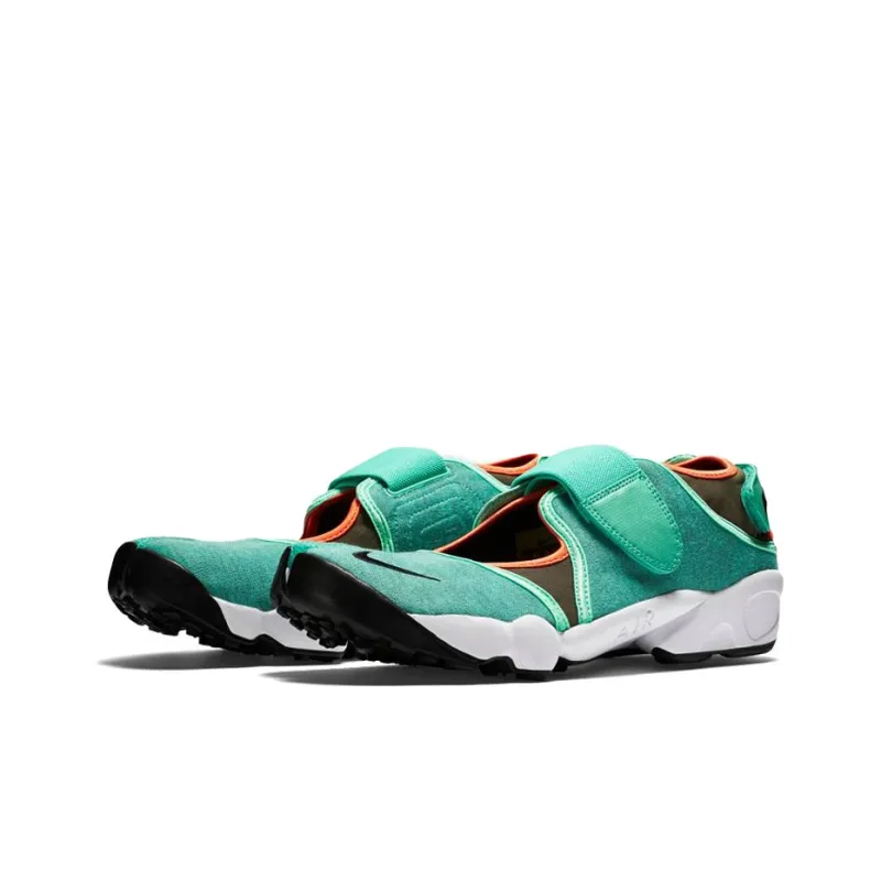Nike Air Rift Low Top Casual Shoes Women's Green White-1