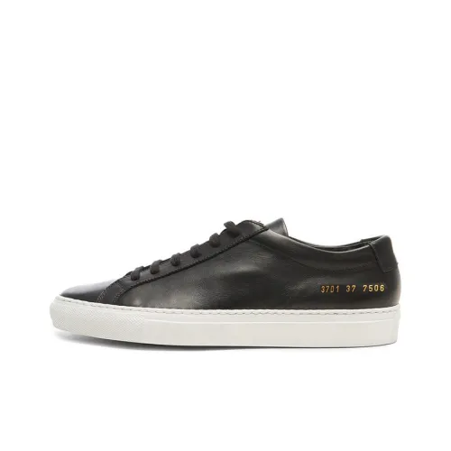 COMMON PROJECTS Skateboard Shoes Women's Low-Top Black