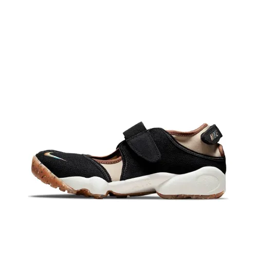 Nike Air Rift Beach Sandals Women's Black/Apricot