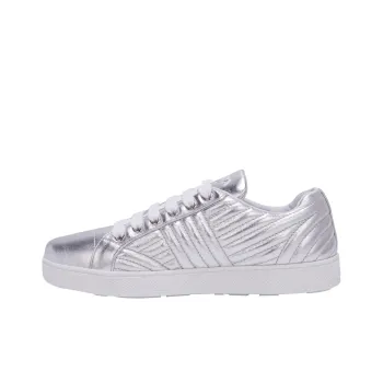 PRADA Skateboard Shoes Women's Silver