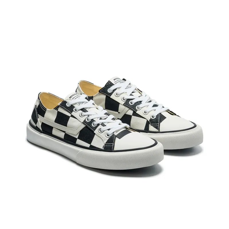ARTICLE NO. Skateboard Shoes Unisex Low Top Black/White-1