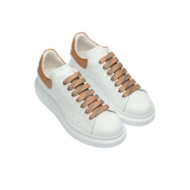 Alexander McQueen Oversized Sneaker 'White Copper' Women's-3