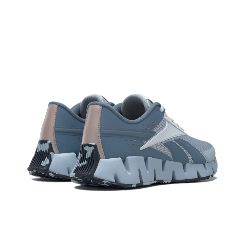 Reebok Zig Dynamica 2 Wear-Resistant Low-Top Running Shoes Women's Teal-3