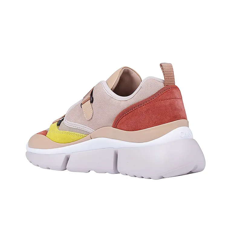 Chloé Women's Sonnie Low Top 'Maple Pink' Women's-3