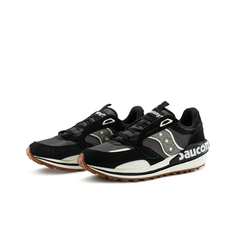 Saucony Jazz Layer Low Top Running Shoes Men's Black-2