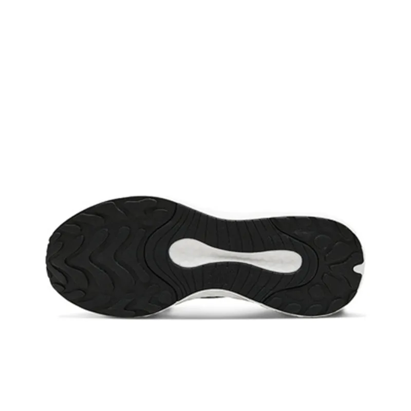 361° Popping Foam Low Top Running Shoes Men's Black White-3