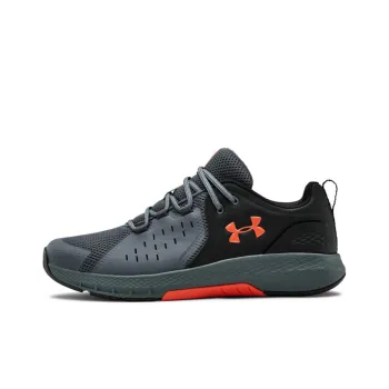 Under Armour Charged Commit Running Shoes Men Low-Top Black/Red