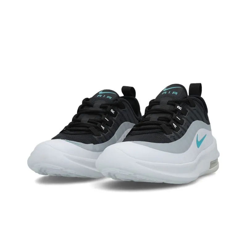 Nike Air Max Axis Cushioning Anti-Slip And Wear-Resistant Low-Top Casual Shoes GS Black White-2