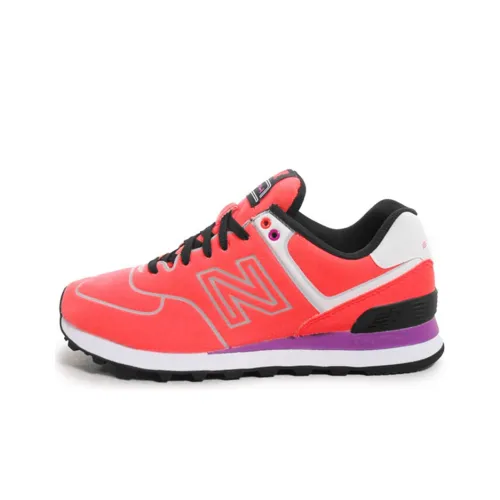 New Balance NB 574 Series Running Shoes Women's Mid-Top Neon Pink