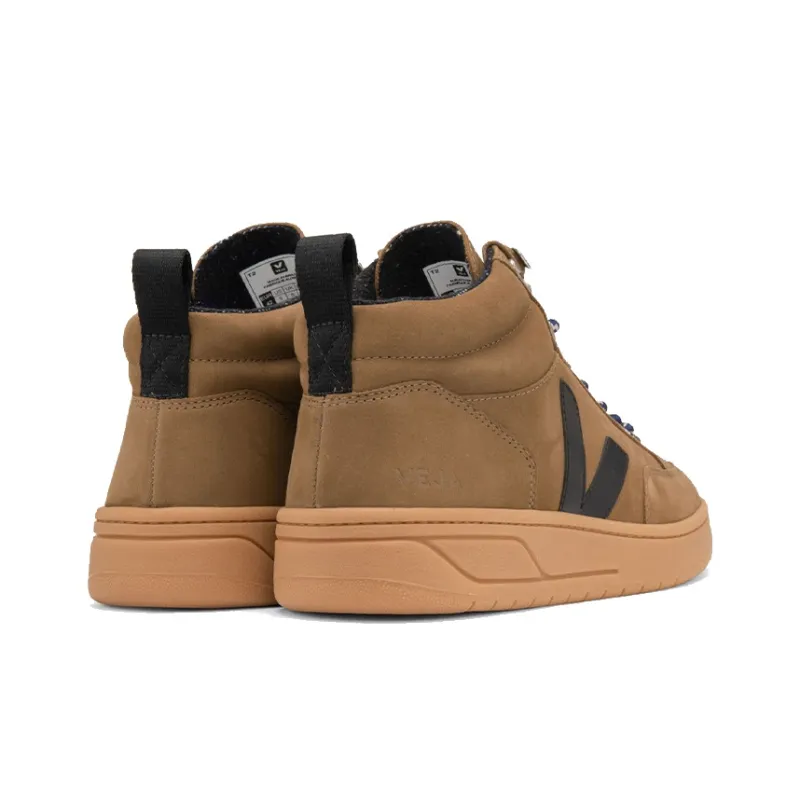 VEJA Roraima Skateboard Shoes Unisex Mid-Top Beige-4