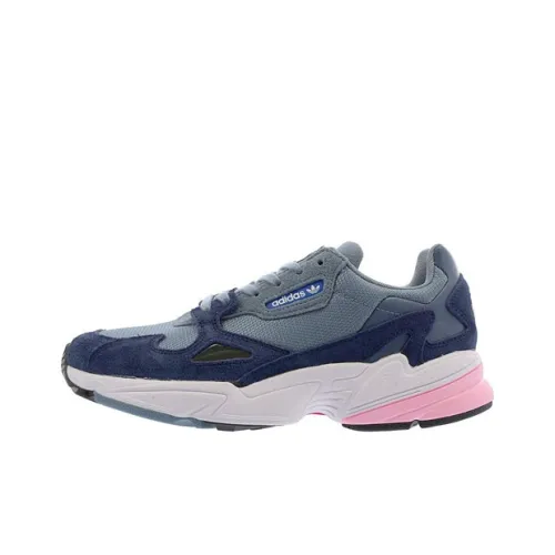 Adidas Originals Falcon Chunky Sneakers Women's Low-Top Gray Blue