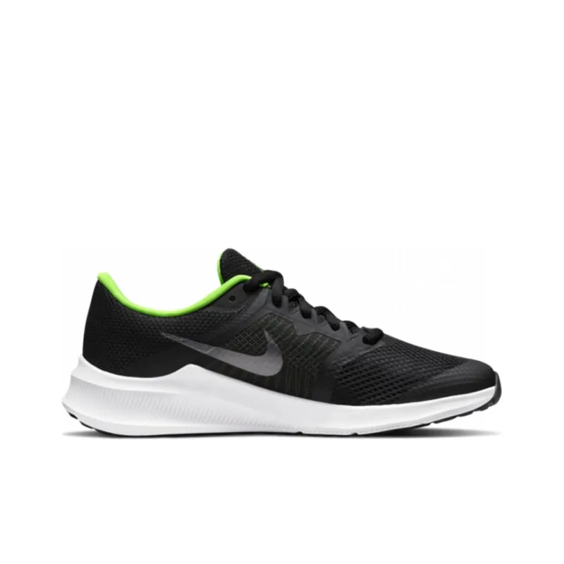 Nike Downshifter 11 Low-Top Black/Green GS-1