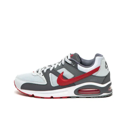 Nike Air Max Command Running Shoes Men Low-Top White/Gray/Red