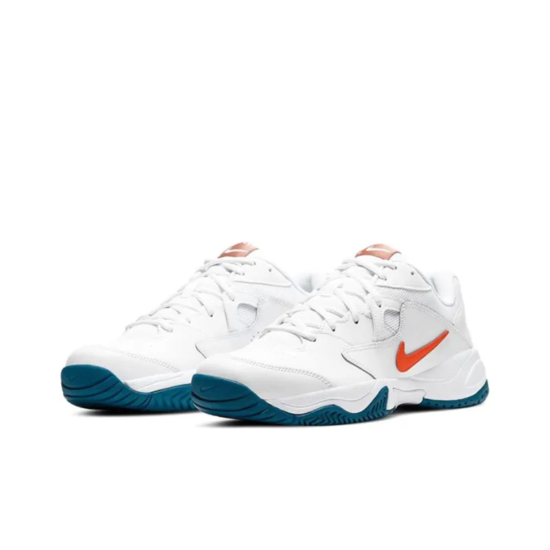Nike Court Lite 2 White Green Abyss-2