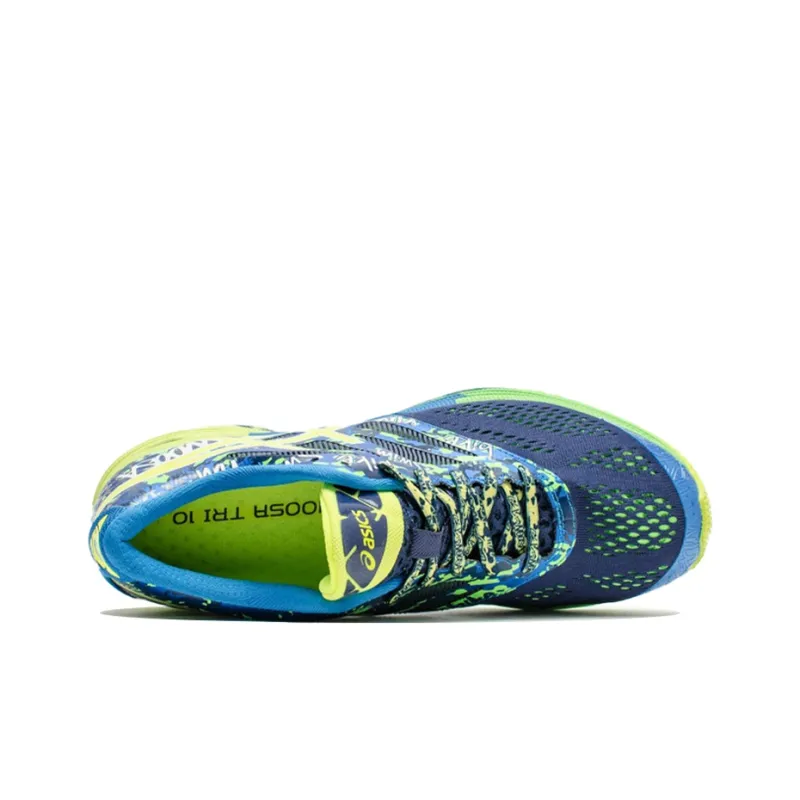 Asics Gel-Noosa Tri 10 Wear-Resistant Low-Top Running Shoes Men's Marine Blue-2