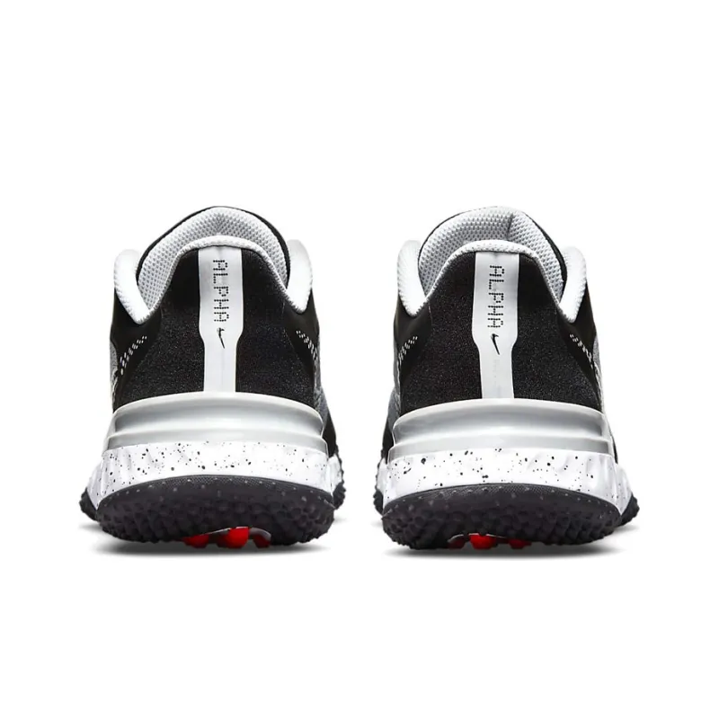 Nike Alpha Huarache Elite 3 Turf Light Smoke Grey Black-4