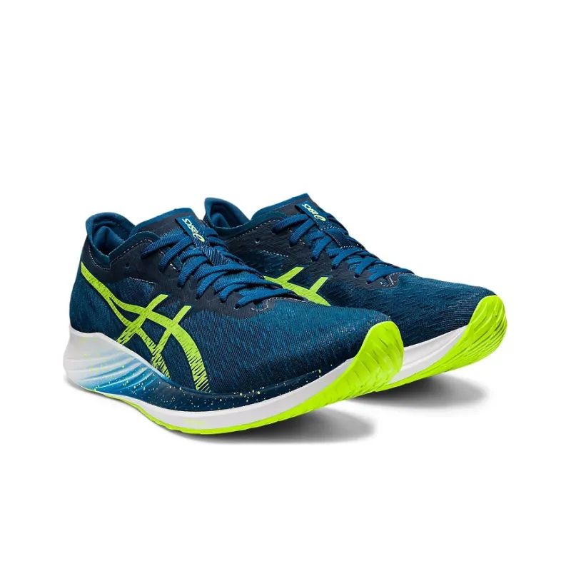 Asics Magic Speed Mako Blue Hazard Green-2