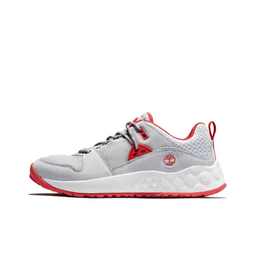 Timberland Solar Wave Running Shoes Women's Low-Top Gray/White/Red