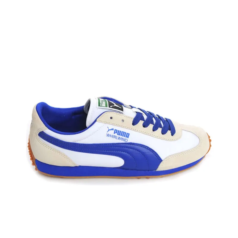PUMA Whirlwind Classic Anti-Slip Wear-Resistant Low-Top Athletic Shoes Men's Gray Blue-1