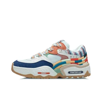 LiNing CF The One Low Top Casual Shoes Men's Blue
