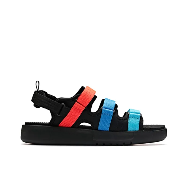 Anta Life Collection Beach Sandals Men's Black Red Blue-1