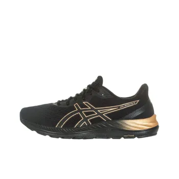 Asics Gel Excite 8 Breathable Low Top Running Shoes Men's Black Gold