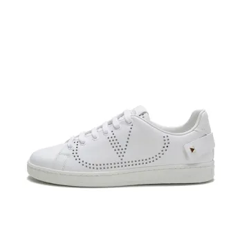 Valentino Open Skateboard Shoes Women's White