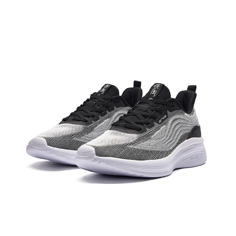 Erke Blast Low Top Sports Casual Shoes Men's White Black-1