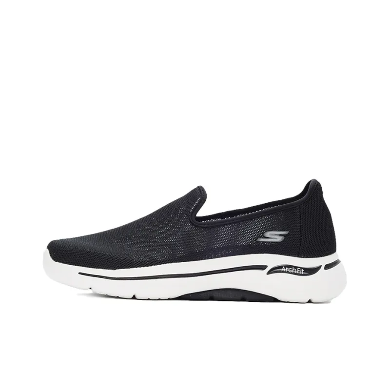 Skechers Go Walk 5 Casual One Pedal Black Slip On-0