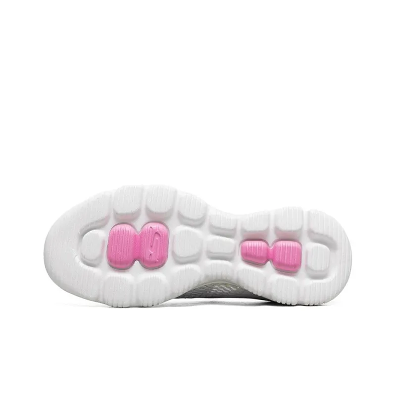 Skechers Go Walk Evolution Ultra Slip-On Shoes Women's Low-Top White/Light Pink-4