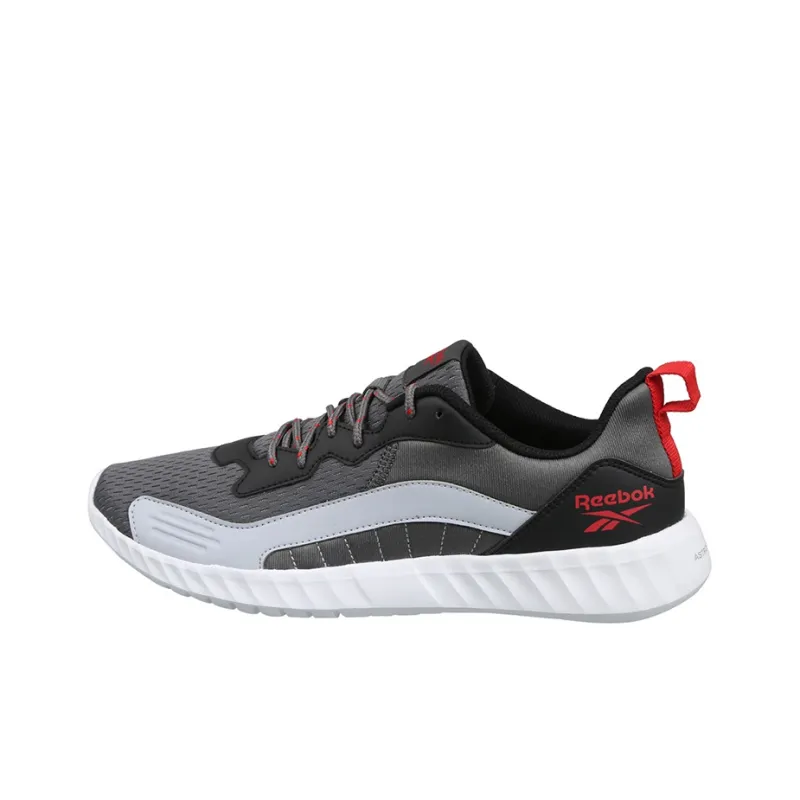 Reebok Off Roader Cushioning Anti-Slip And Wear-Resistant Low-Top Running Shoes Men's Gray White Red-0