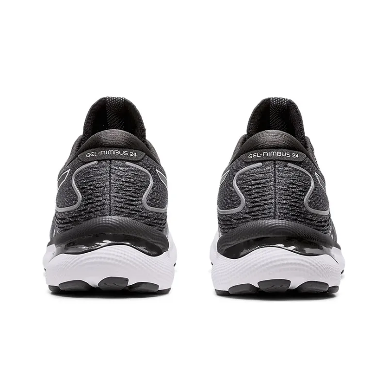 Asics Gel Nimbus 24 Black White-4