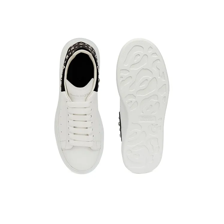 Alexander McQueen Oversized Sneaker 'White Studd'-4