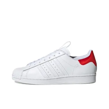 Adidas Originals Superstar Beijing Retro Casual Skate Shoes Unisex White Red