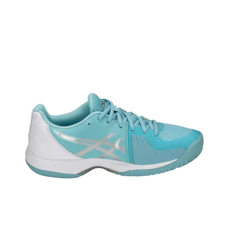 Asics Gel-Court Speed Clay Breathable Low-Top Running Shoes Women's Cerulean Silver-1