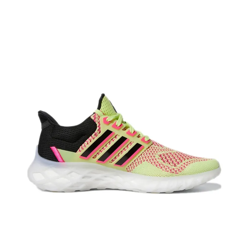 Adidas ULT Ultra Boost Web Wear-Resistant Low-Top Running Shoes Unisex Yellow Black-1