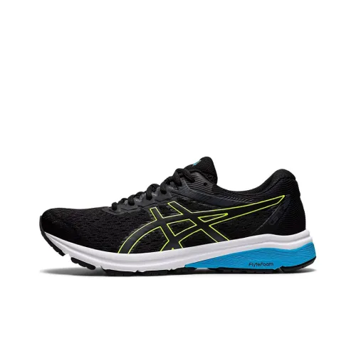 Asics Gt-800 Running Shoes Men Low-Top Black Blue