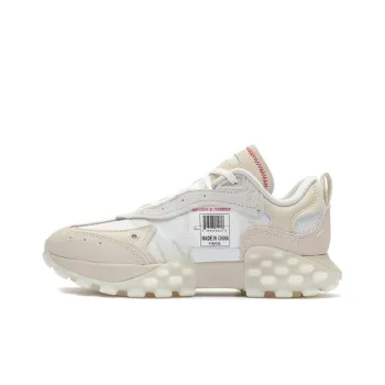 LiNing OVERLOAD Anti Slip And Wear Resistant Breathable Low Top Sports Casual Shoes Women's Ecru