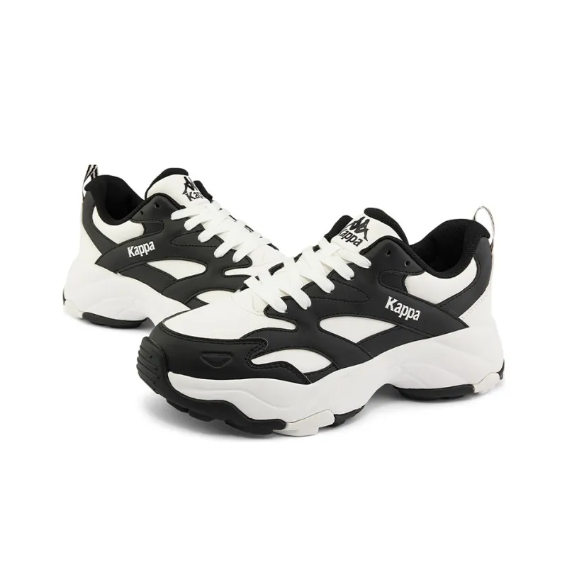 Kappa Abrasion Resistant Low Top Running Shoes Women's Korean White Vintage, Comfortable-4