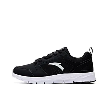Anta Running Collection Non slip Wear resistant Shock Absorption Low Top Running Shoes Women's Black
