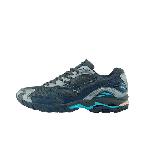 Mizuno Wave Rider 10 Running Shoes Unisex Low-Top Blue