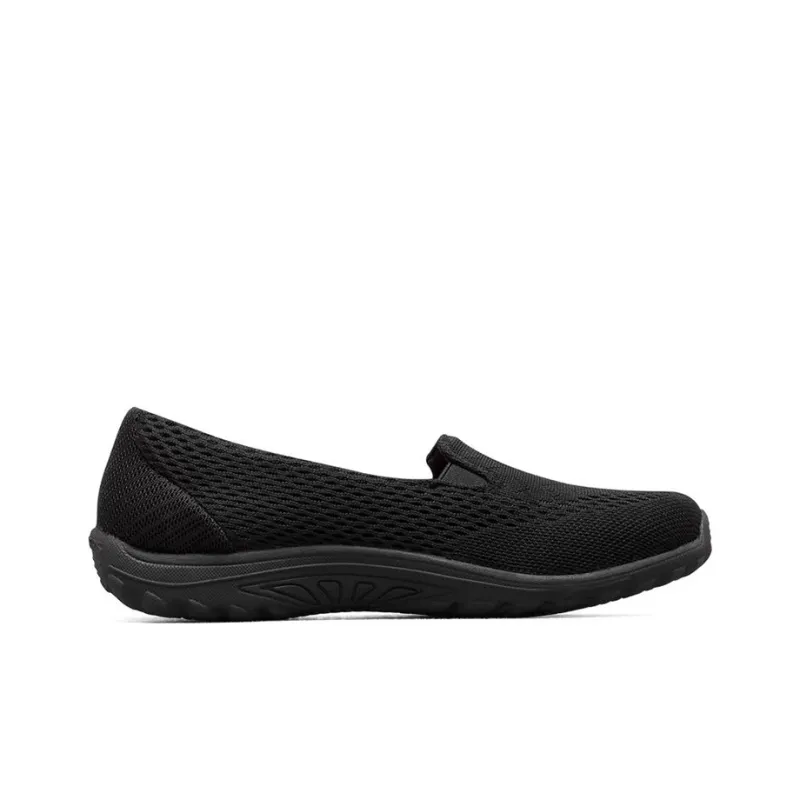 Skechers Reggae Fest Cushioning Anti-Slip And Wear-Resistant Low-Top Casual Shoes Women's Black-1
