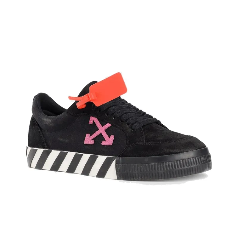 OFF WHITE Vulc Low Black Fuchsia-3