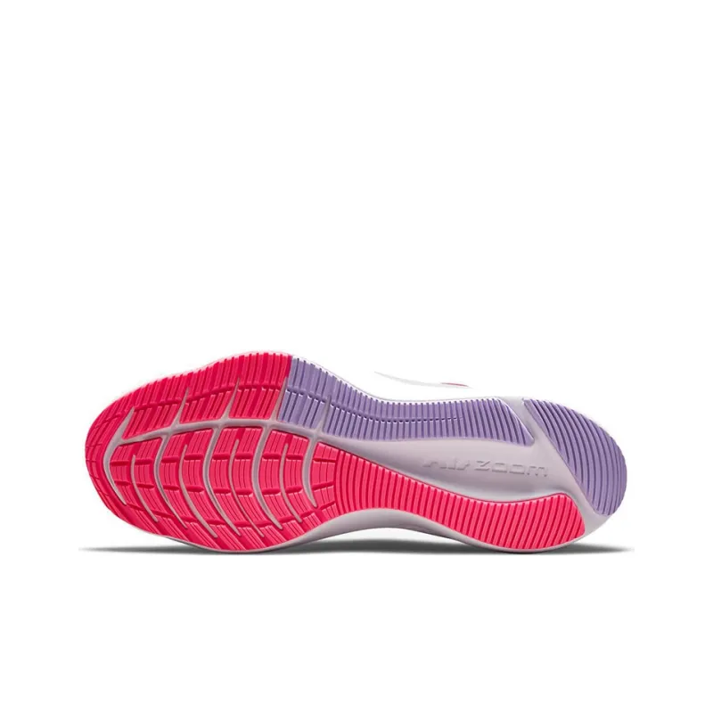 Nike Zoom Winflo 8 Cushioned Slip-Resistant Breathable Coverage Low-Top Casual Running Shoes Women's Pink Purple-5