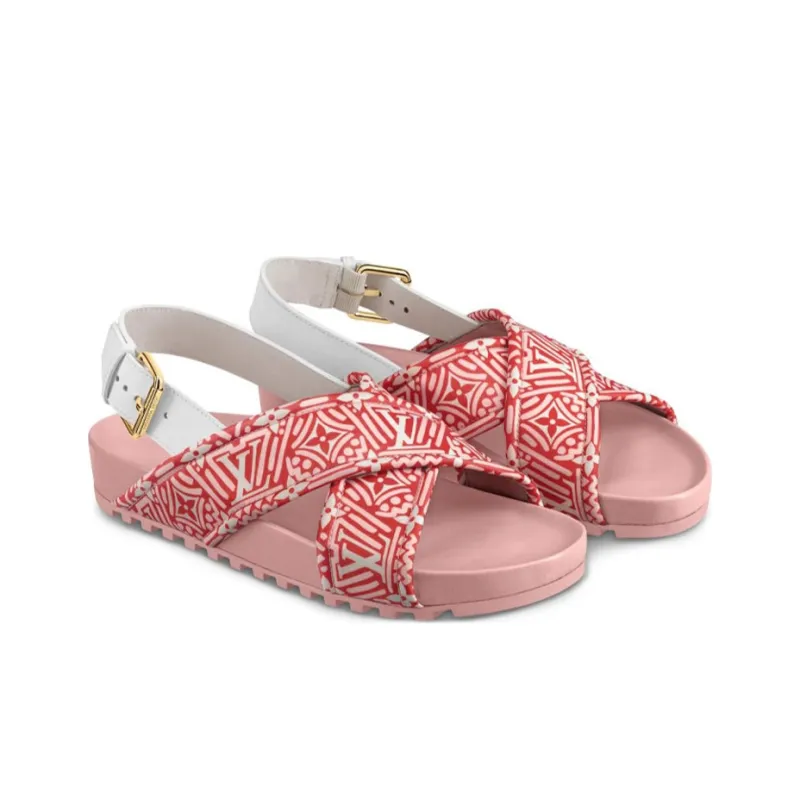 LOUIS VUITTON Lv Crafty Bom Dia 'Pinkred White' Women's-2