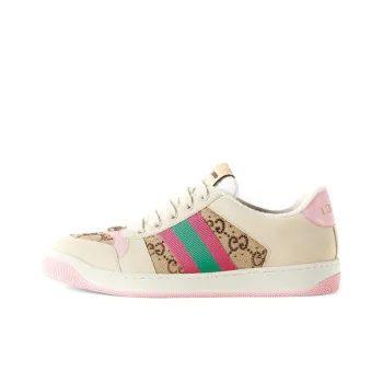 GUCCI Women's Gg Screener 'GG Canvas Beige Pink' Women's