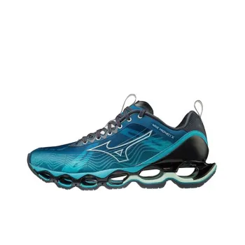Mizuno Pro Anti-Slip And Wear-Resistant Breathable Low-Top Running Shoes Men's Blue