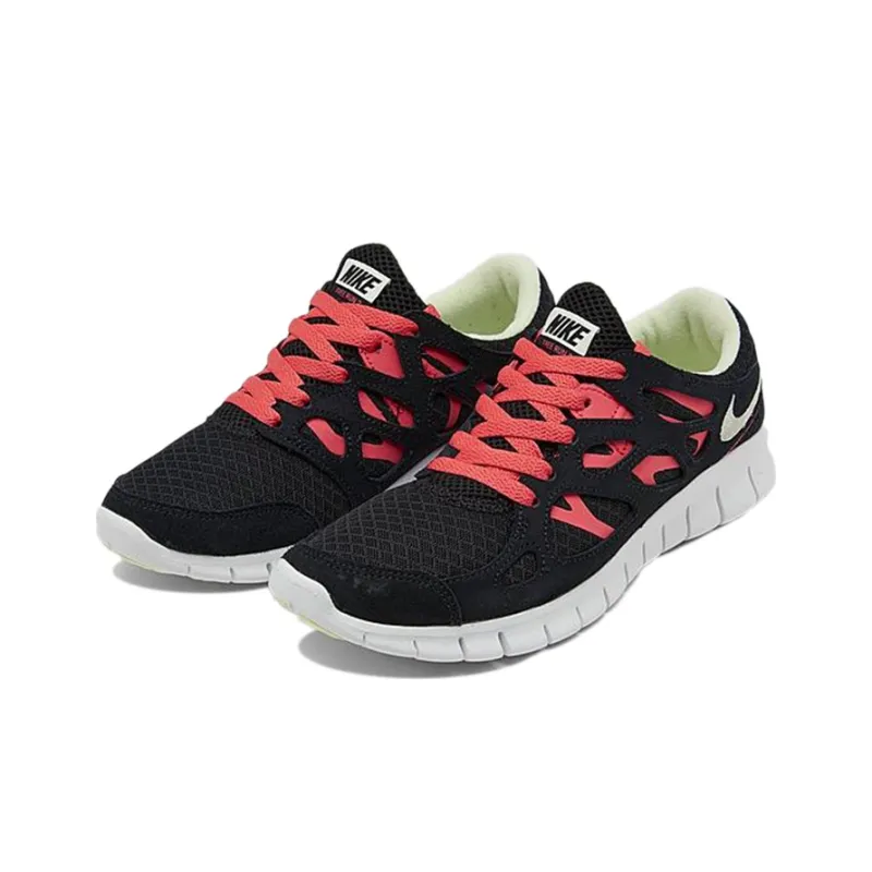 Nike Free Run 2 Black Lime Ice Women's-2